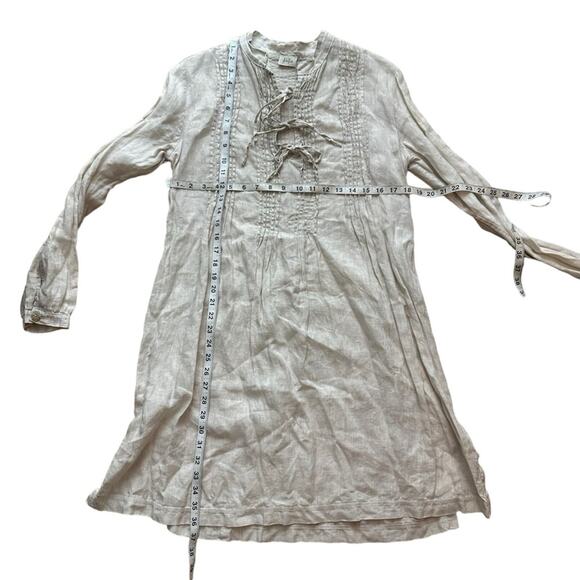 Arte Pura Linen Kaftan in Allen Farben Size Medium - Picture 5 of 12